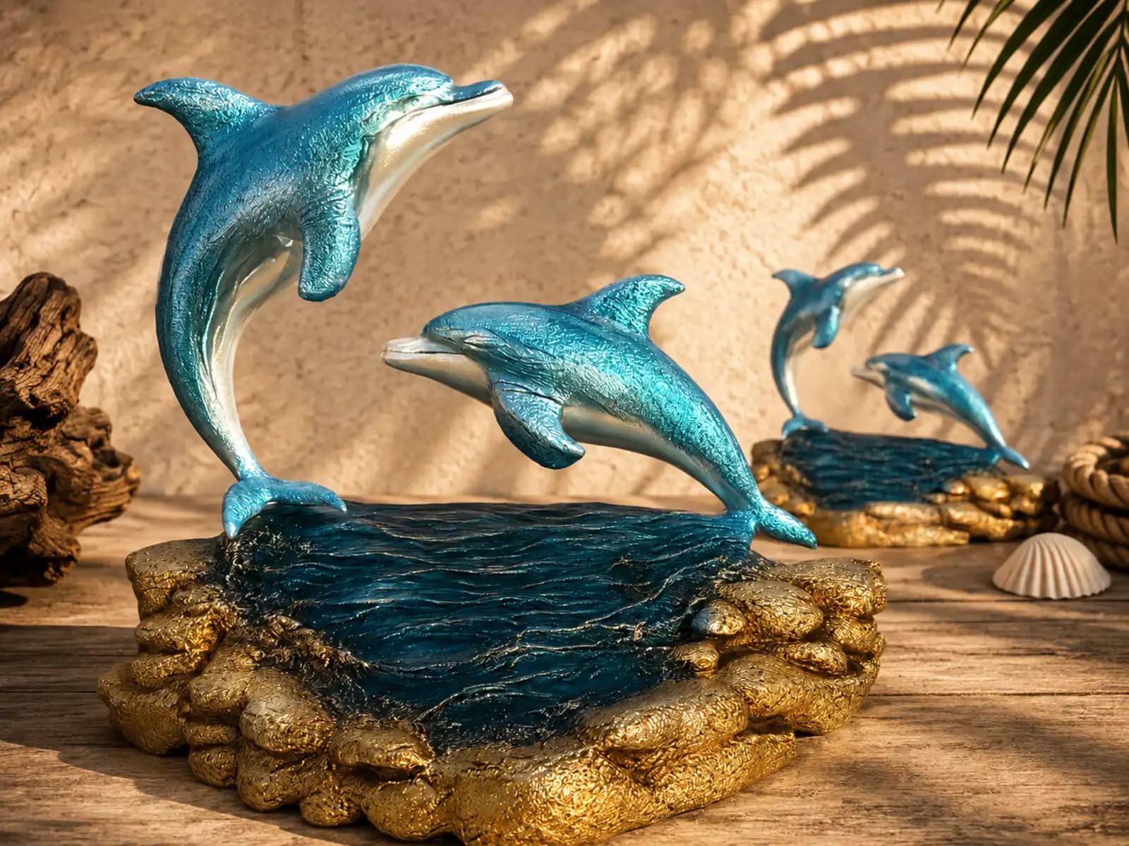 Dolphin Wall Sculpture