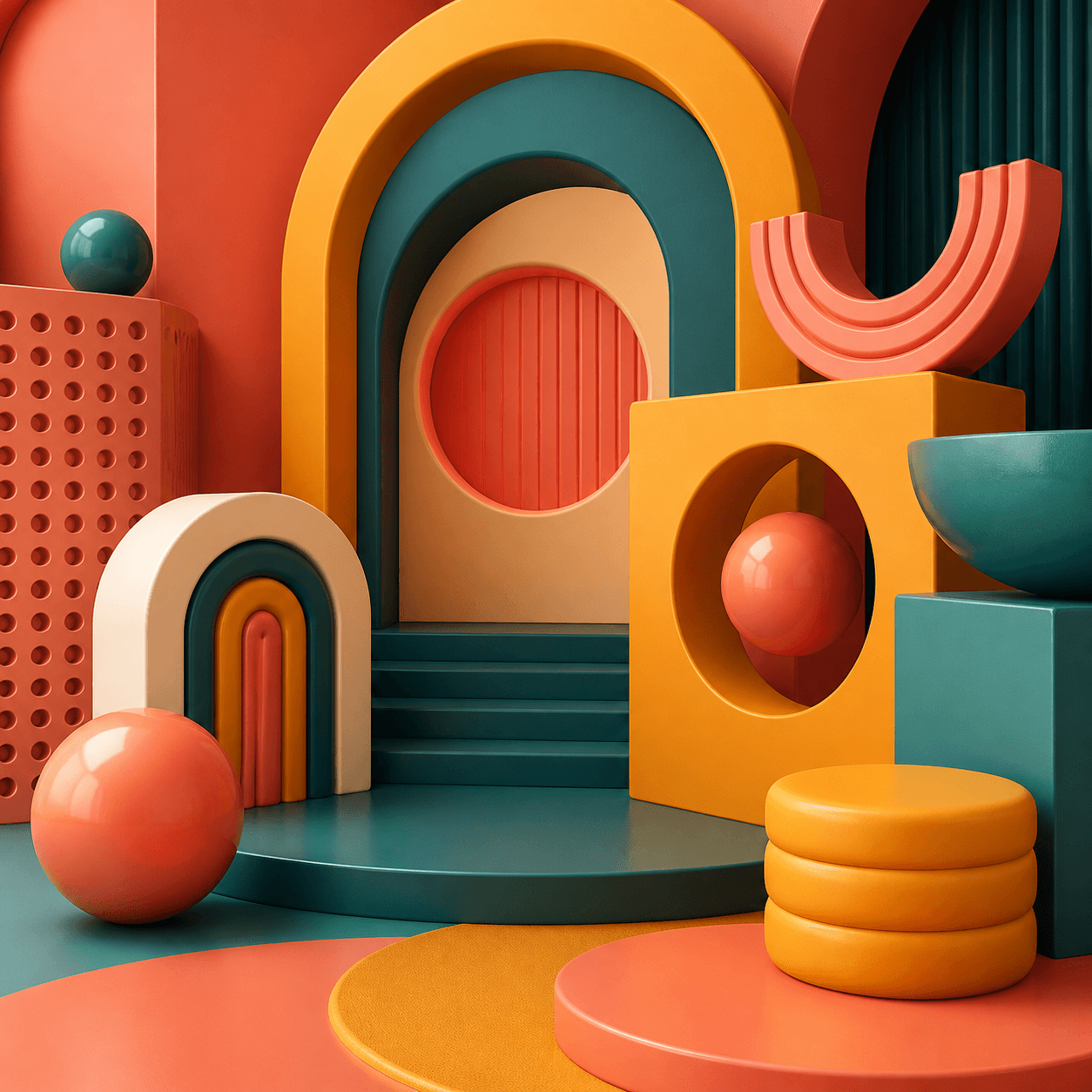 Playful Retro